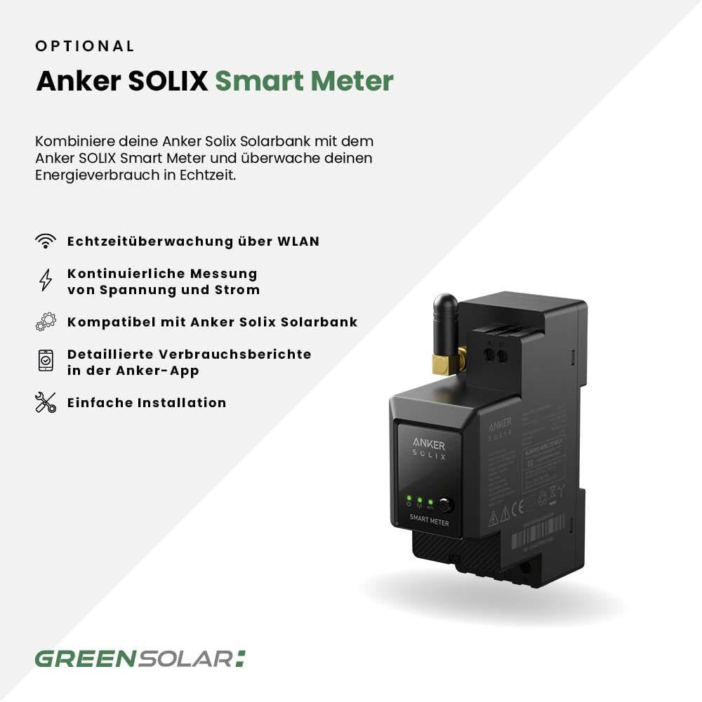 Balkonkraftwerkspeicher Erweiterung 1,60kWh "Anker SOLIX BP1600 Expansion Battery"