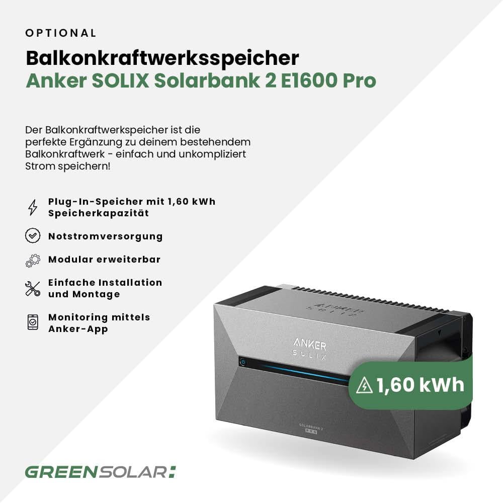 Balkonkraftwerkspeicher Anker SOLIX BP2700 Expansion Battery