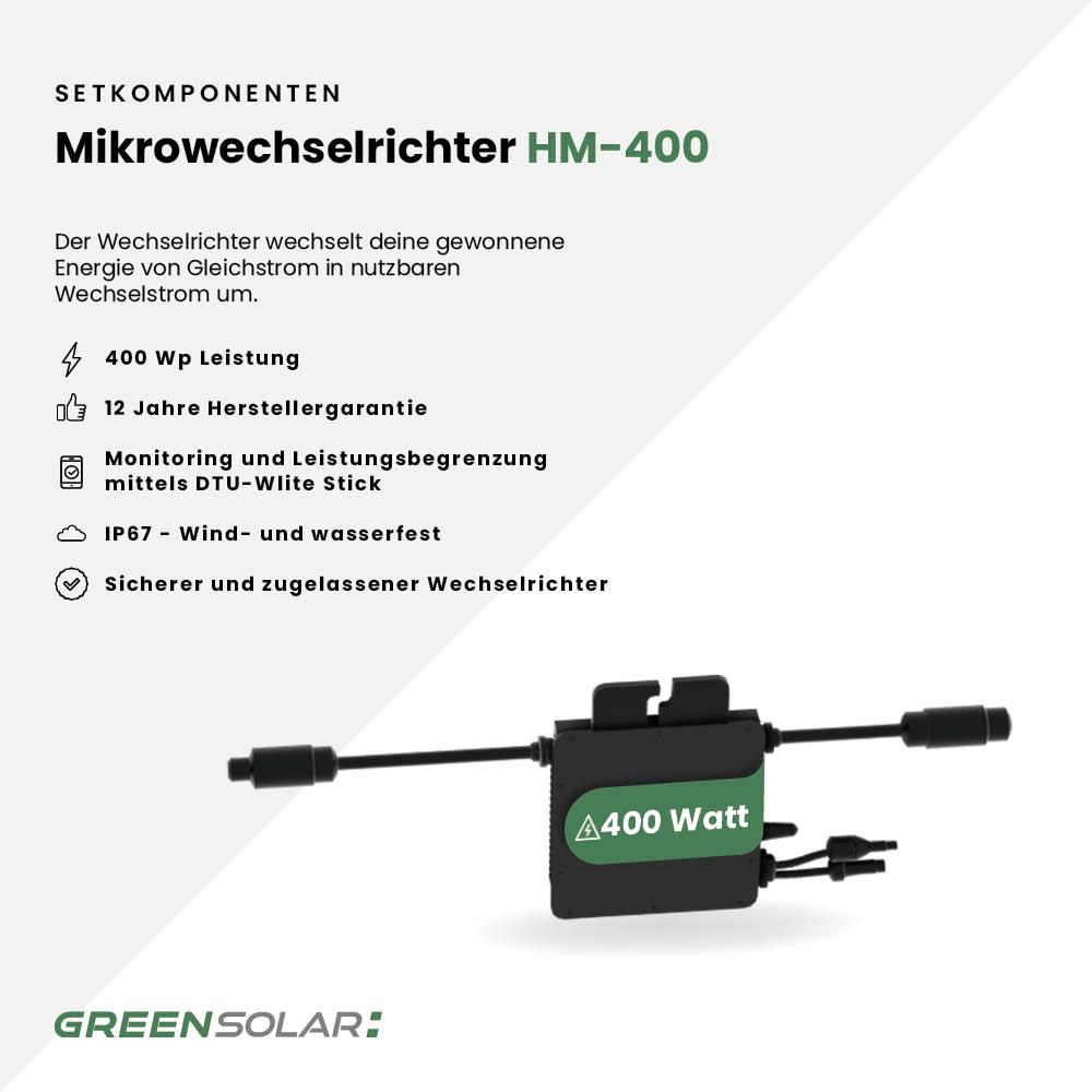 2x Sonnenkraftwerke 325/400W mit Balkonkraftwerkspeicher refurbished 2,24 kWh