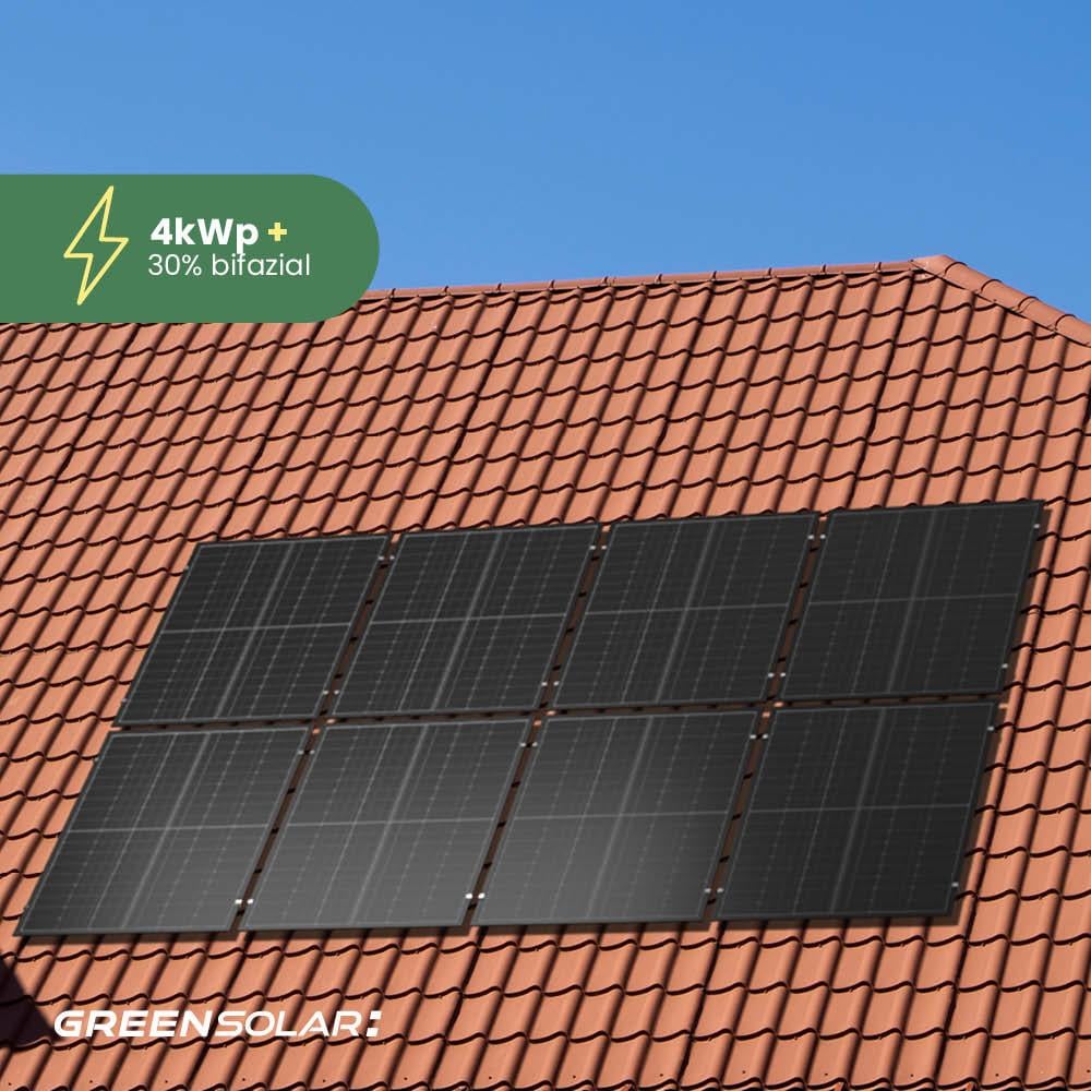 Solaranlage Ziegeldach 4kWp