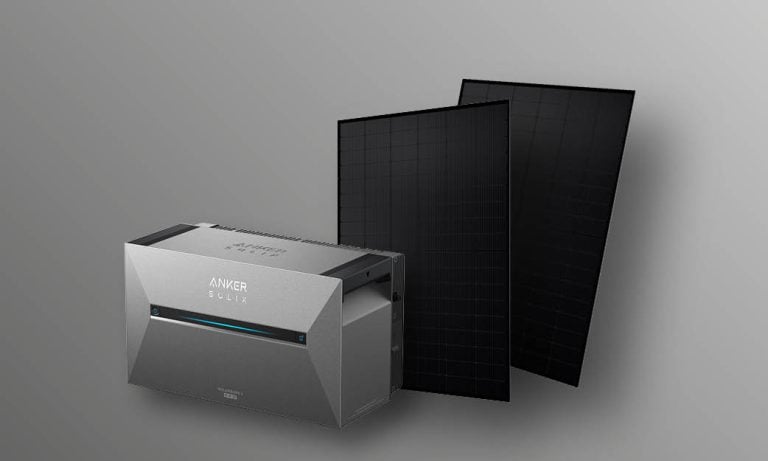 Balkonkraftwerk mit Speicher