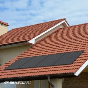 Solarkraftwerk Ziegeldach 1800/1600 black bifazial