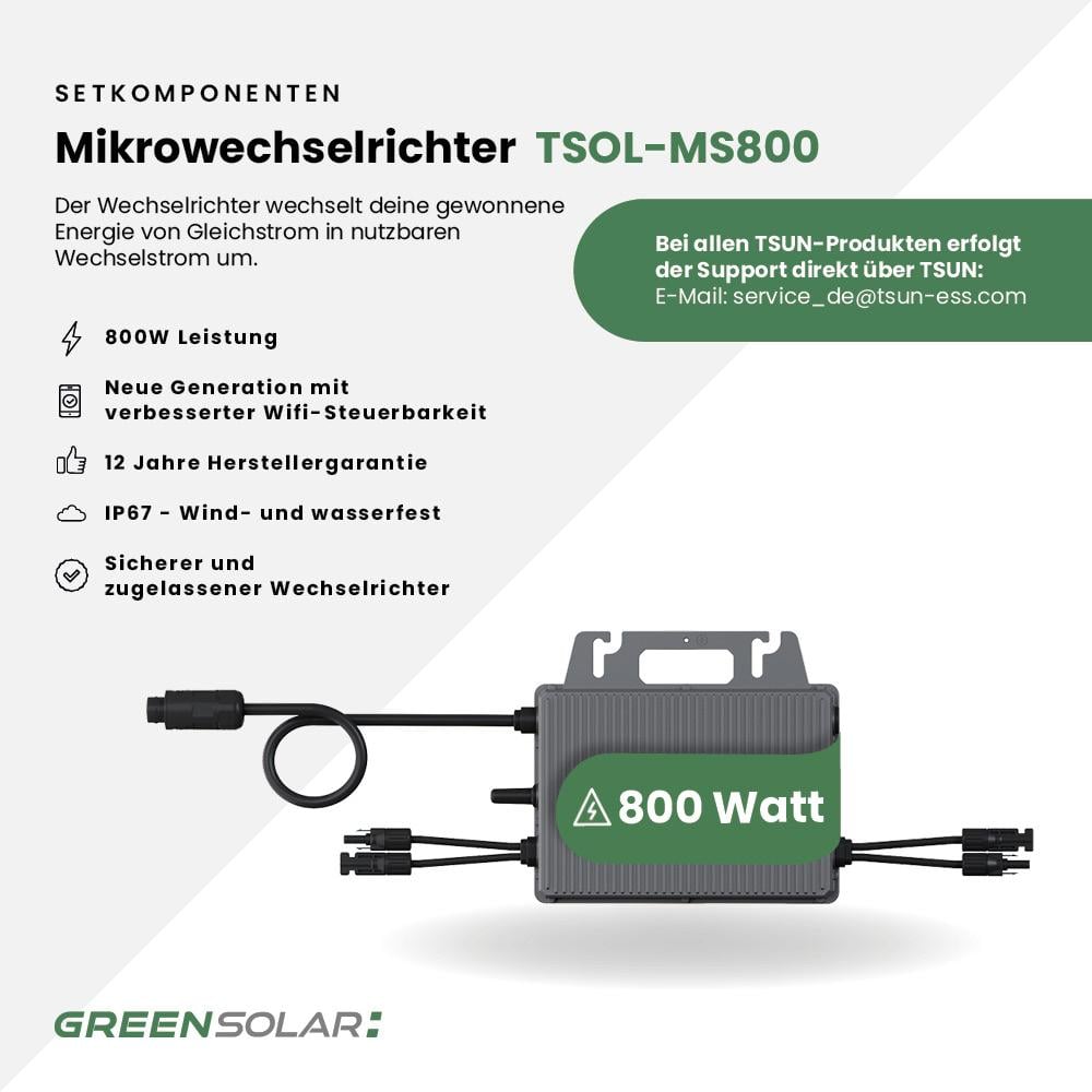 Solarkraftwerk Basic 1160/800 silver bifazial