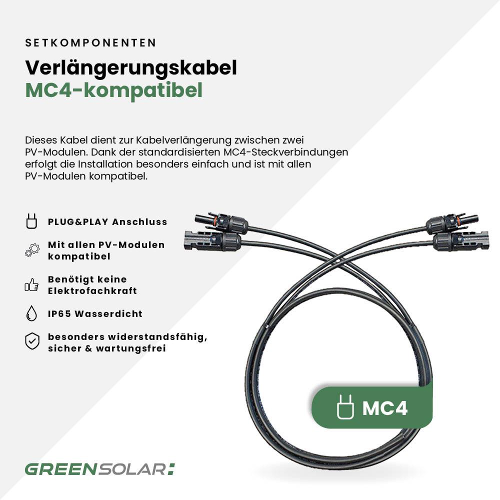 Balkonkraftwerk Basic 1350/800 black bifazial