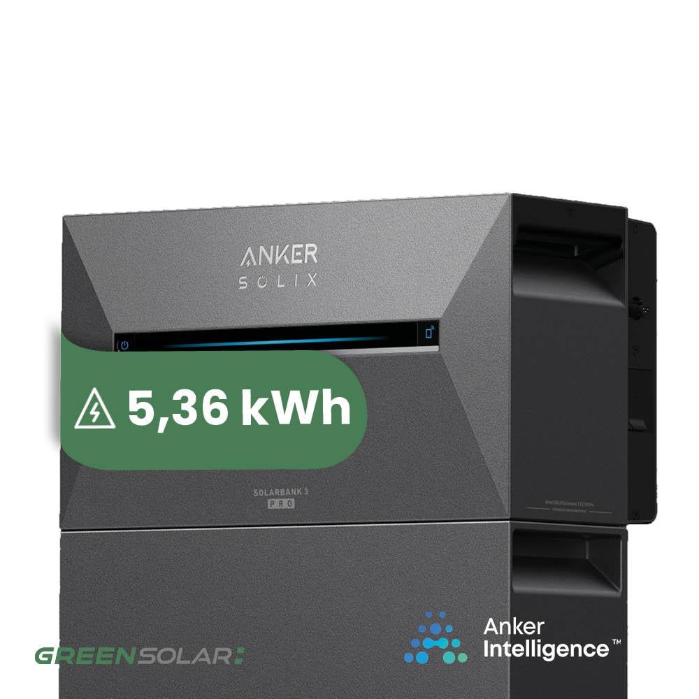 Balkonkraftwerkspeicher Anker SOLIX Solarbank 3 E2700 Pro und Erweiterung 5,4kWh