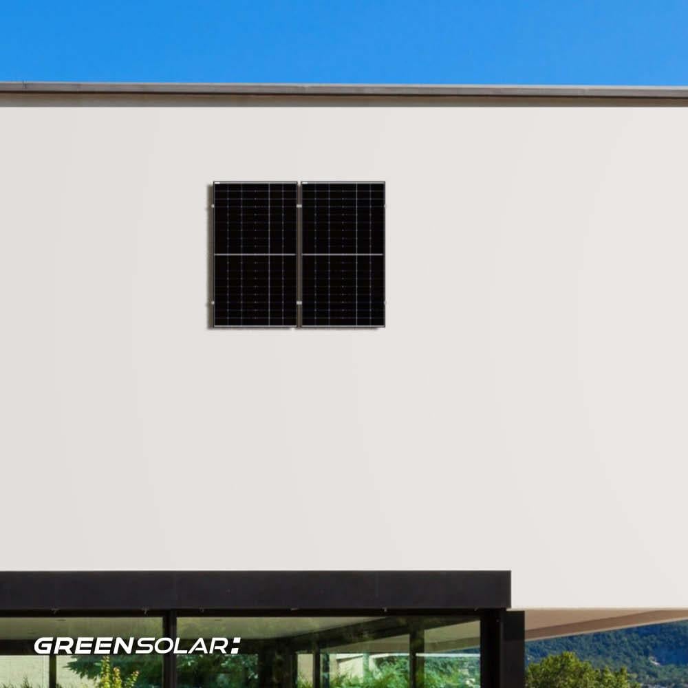 Balkonkraftwerk Wand 1000/800 black bifazial