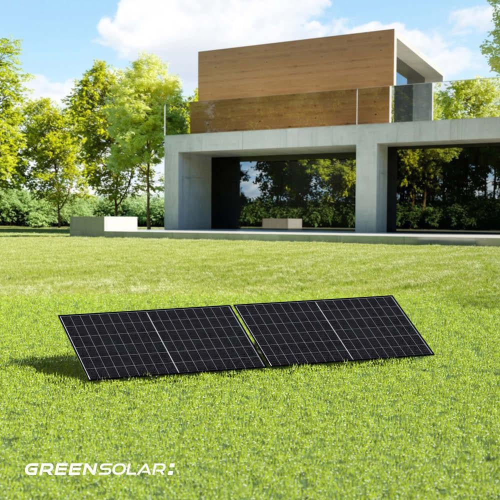 Balkonkraftwerk Boden 1000/800 black bifazial