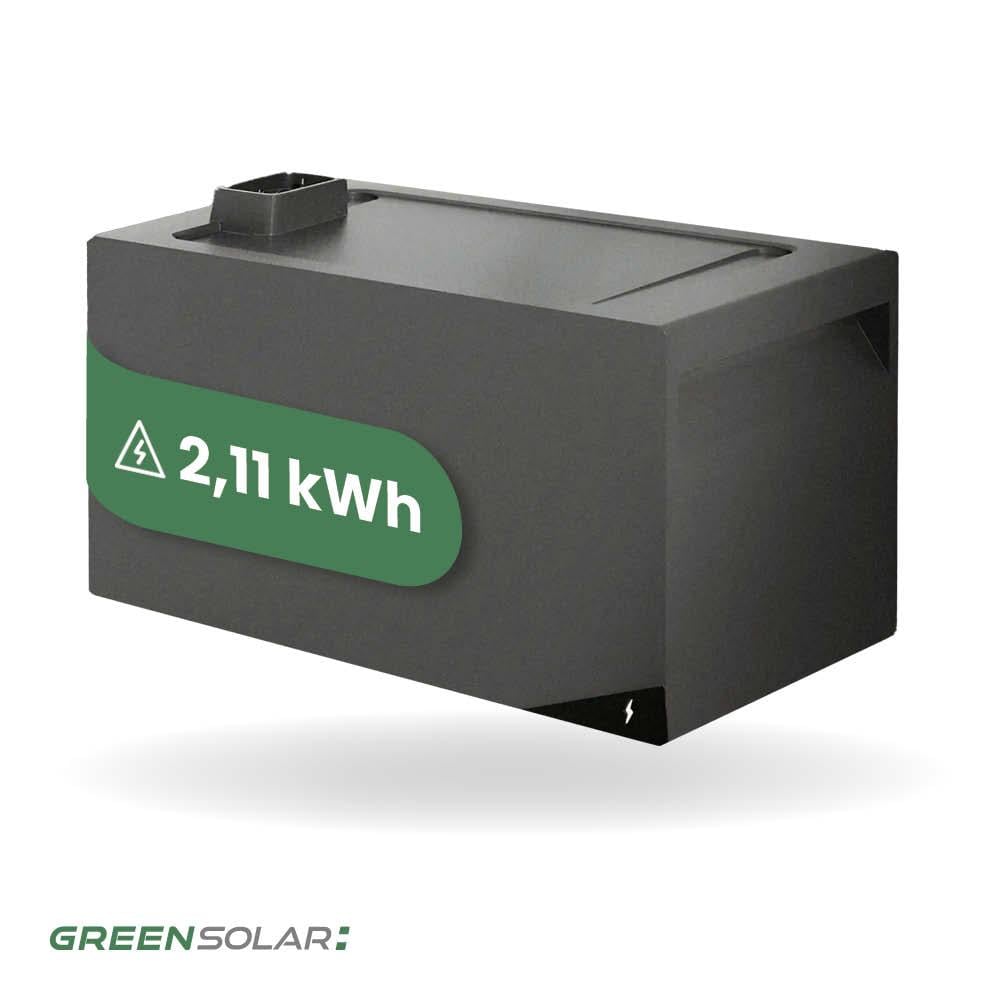 Erweiterung für Balkonkraftwerk-Speicher 2,11 kWh
