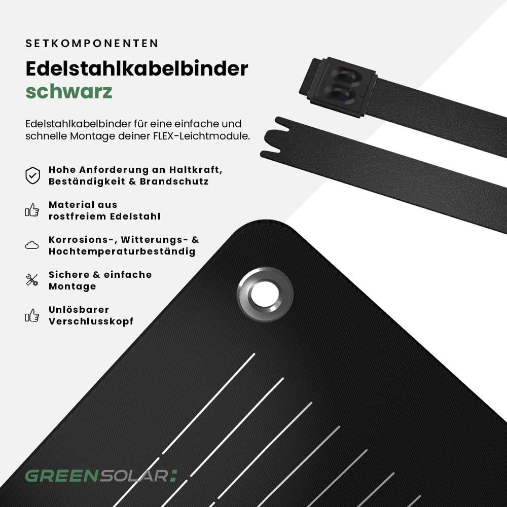Balkonkraftwerk Flex 400/400 Set black/bifazial