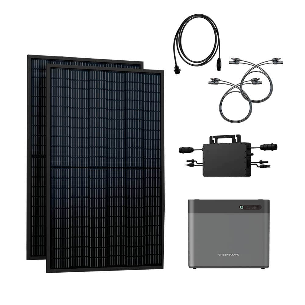 Green Solar SKW 920/800W + Speicher (2,24 kWh)