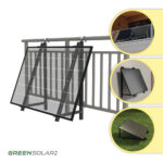20189 Greensolar Balkonbefestigung Fuer 2 Module 01