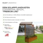 20208 – Solarpflanzkasten 420:400 Cortenstahl bifazial “premium line”_02