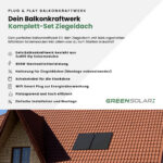 20336 Greensolar Balkonkraftwerk Ziegeldach 900 800 Bifazial 02