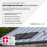 20416 Greensolar Testsieger Balkonkraftwerk Universaldach 900 800 02