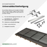 20416 Greensolar Testsieger Balkonkraftwerk Universaldach 900 800 07