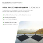 20223 Balkonkraftwerk Flachdach 900 800 Einzelmontage Bifazial 02