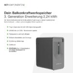 20340 Balkonkraftwerk Basic 900:800 Bifazial Mit Balkonkraftwerkspeicher V3 Generation Basis Und Erweiterung 4,48 Kwh 08