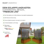 20218 – Solarpflanzkasten 840:800 Cortenstahl bifazial premium line_02