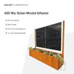 20218 – Solarpflanzkasten 840:800 Cortenstahl bifazial premium line_03