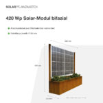 20218 Solarpflanzkasten 840 800 Cortenstahl Bifazial Premium Line 04
