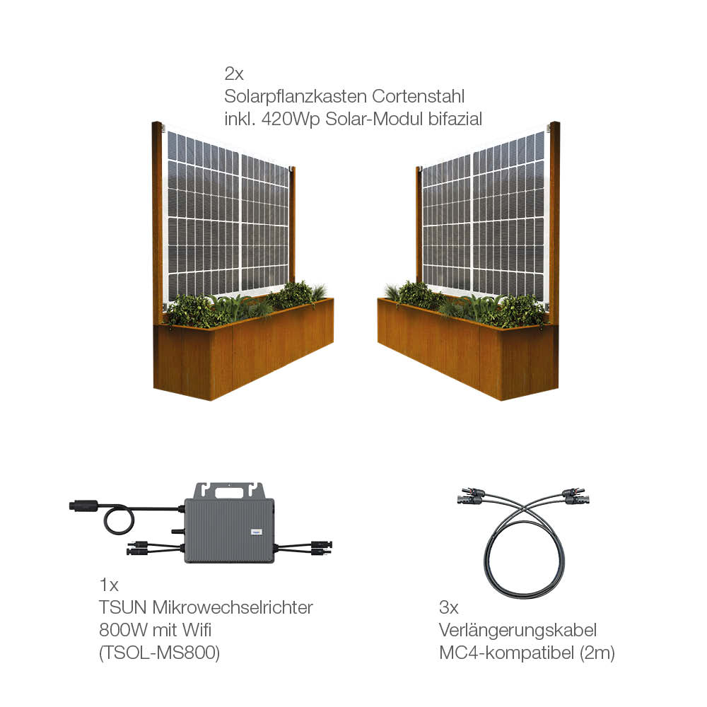 20218 Solarpflanzkasten 840 800 Cortenstahl Bifazial Premium Line 08 20218 Solarpflanzkasten 840 800 Cortenstahl Bifazial Premium Line 08