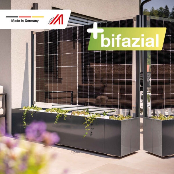 20219 Solarpflanzkasten 840 800 Aluminium Anthrazit Bifazial Premium Line 01