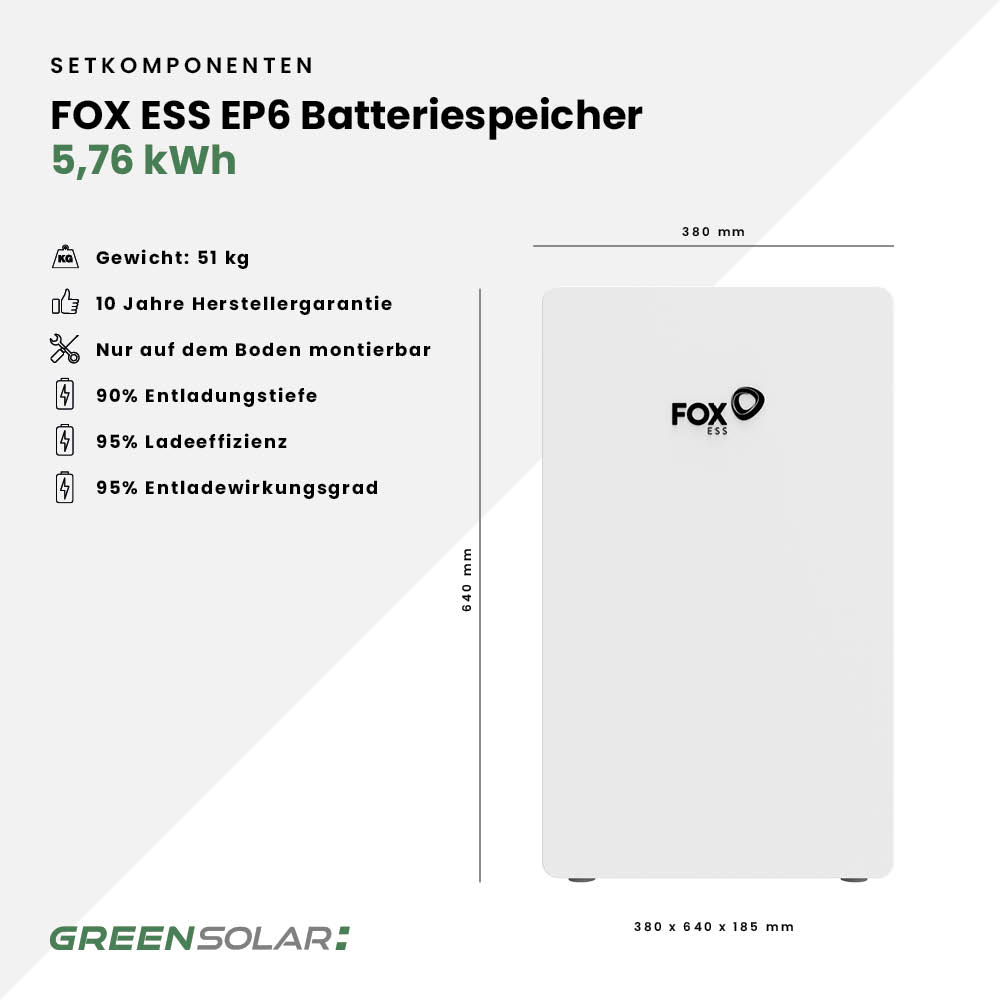 21100 Greensolar Solaranlage Universaldach 4kwp Mit Speicher 07