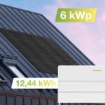 21101 – Solaranlage Universaldach 6kWp mit Speicher 12,44kWh