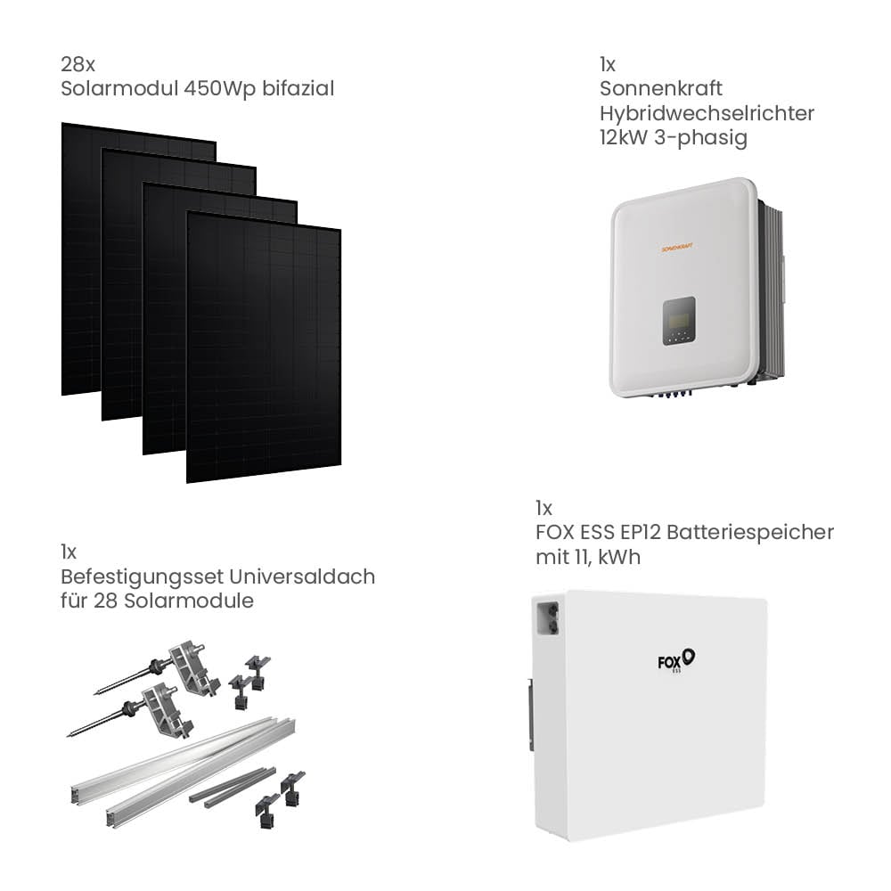 21204 Greensolar Solaranlage Universaldach 12kwp Mit Speicher 010