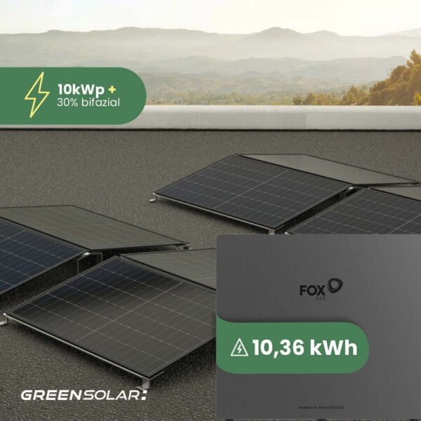 21223 Greensolar Solaranlage Flachdach 10kwp Mit Speicher 01