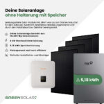 22100 Greensolar Solaranlage Ohne Halterung 4kwp Mit Speicher 02