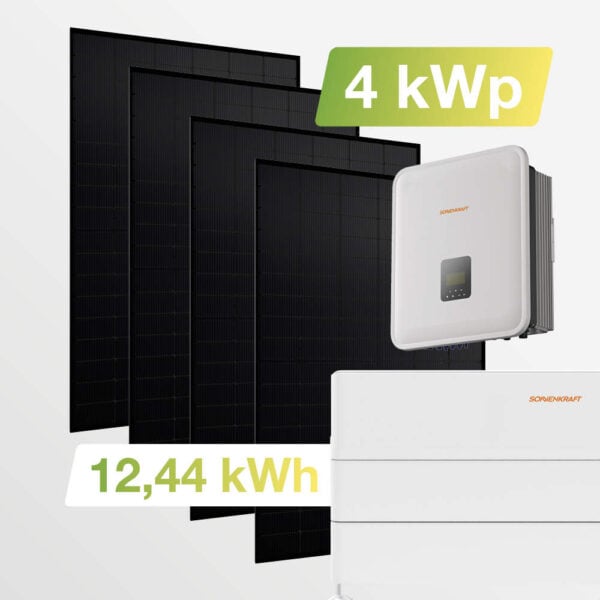 22100 Solaranlage 4kwp Mit Speicher 12,44kwh Ohne Halterung 01