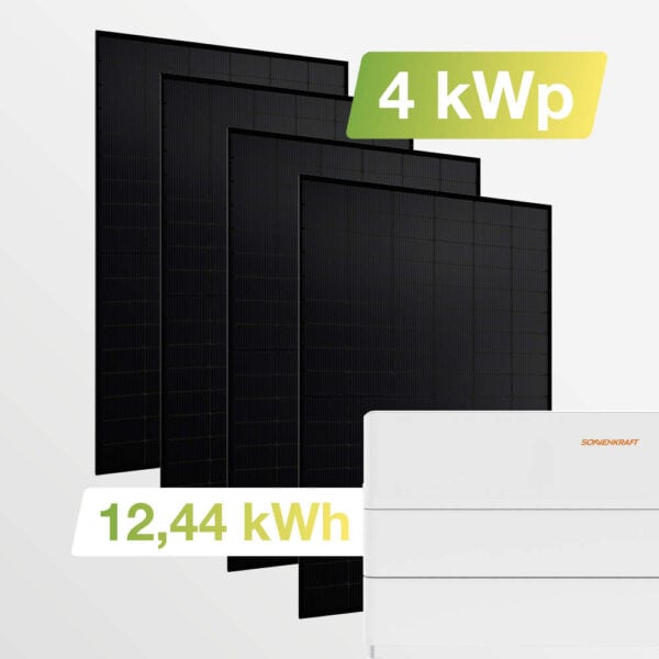 22100 Solaranlage 4kwp Mit Speicher 12,44kwh Ohne Halterung 01