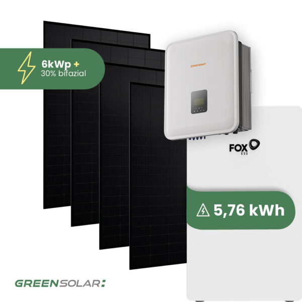 22101 Greensolar Solaranlage Ohne Halterung 6kwp Mit Speicher 01
