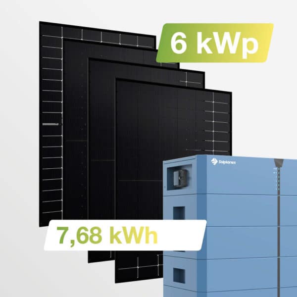 6kWp Solaranlage mit Speicher Jetzt kaufen