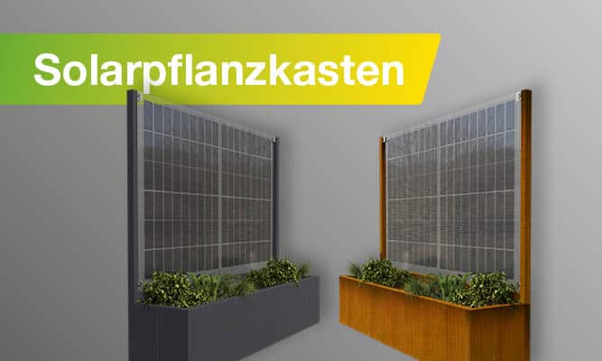 Solarpflanzkasten