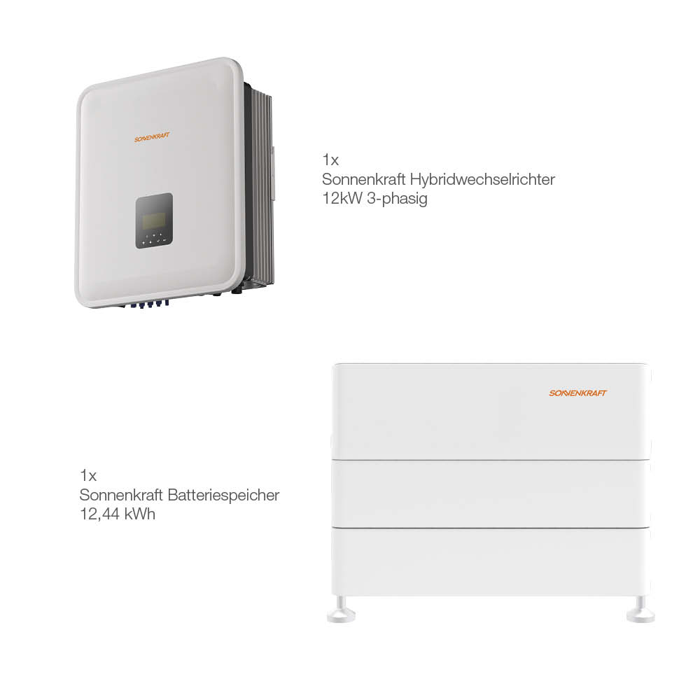 13116 Sonnenkraft Hybridwechselrichter 12kwp Mit Speicher 12,44kwh Inkl Backup Schaltung 05