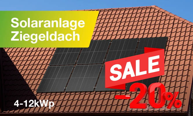 Solaranlage Ziegeldach