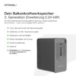 20355 Balkonkraftwerk Basic 1800:800 Bifazial Mit V3 Balkonkraftwerkspeicher Basis 2,24 Kwh 08