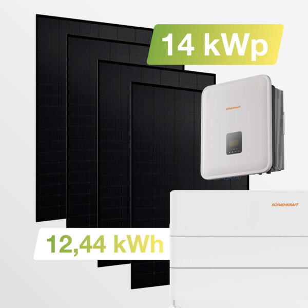 22205 Solaranlage 14kwp Mit Speicher 12,44kwh Ohne Halterung 01