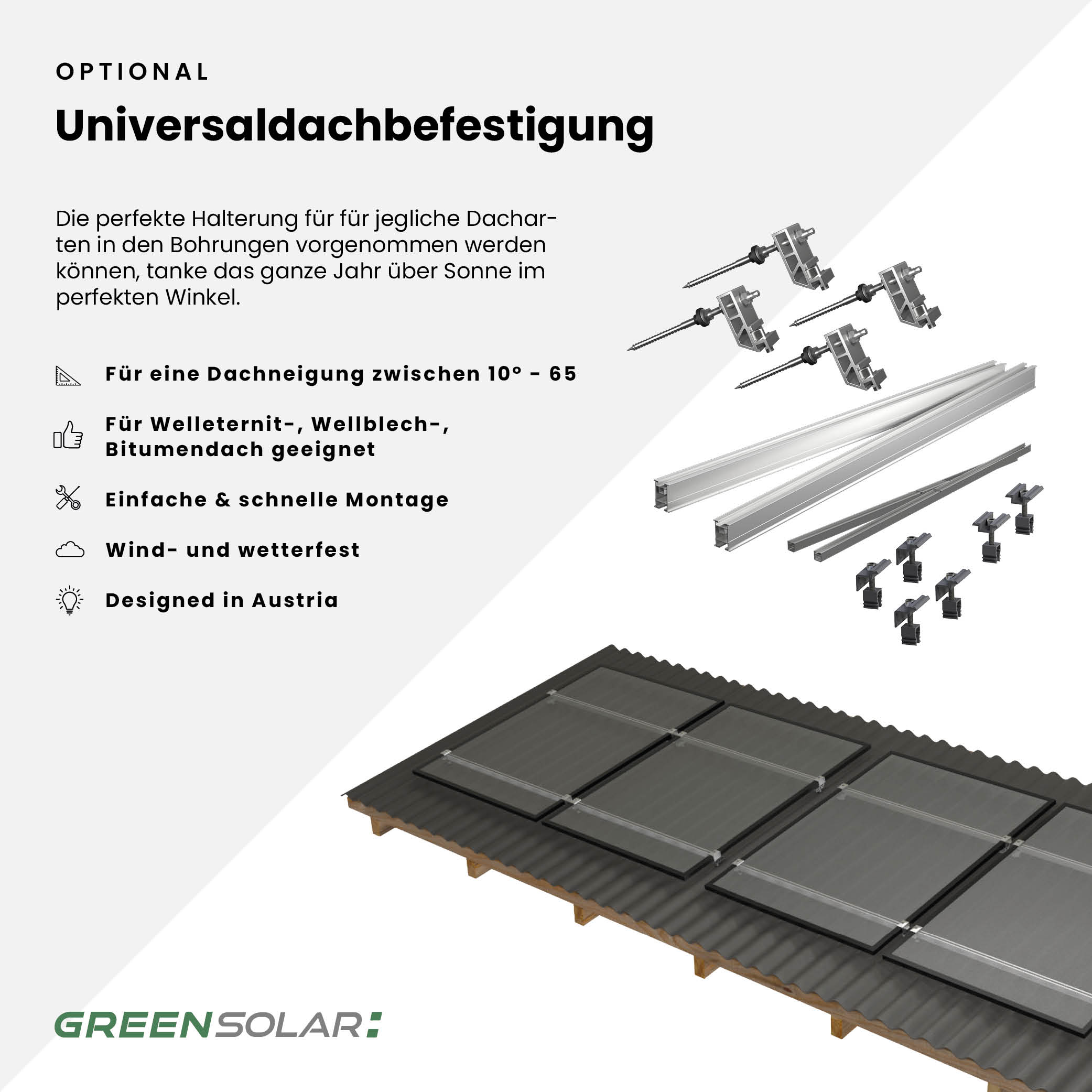 20366 Greensolar Balkonkraftwerk Basic 2320 800 012