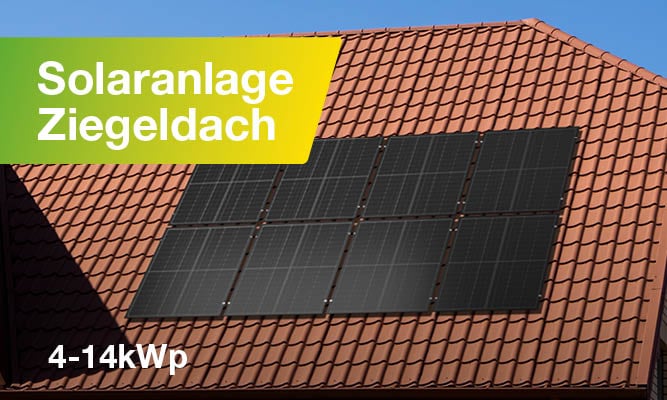 Solaranlage Ziegeldach