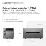 13120 Balkonkraftwerkspeicher Anker Solix Solarbank 2 E1600 Ac 05