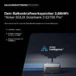 13121 Balkonkraftwerkspeicher Anker Solix Solarbank 3 E2700 Pro 02