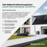 20401 Greensolar Balkonkraftwerk 1800 800 Mit Balkonkraftwerkspeicher Anker Solix Solarbank 39