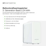 20406 Balkonkraftwerk Basic 900 800 Black Bifazial Mit Balkonkraftwerkspeicher V3 Generation Basis 07