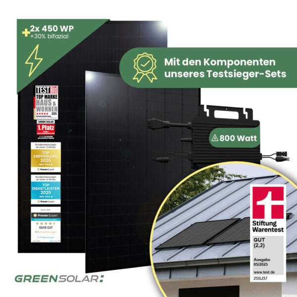 20325 Greensolar Testsieger Balkonkraftwerk Basic Ohne Halterung 900 800 01