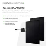 20406 Balkonkraftwerk Basic 900 800 Black Bifazial Mit Balkonkraftwerkspeicher V3 Generation Basis2