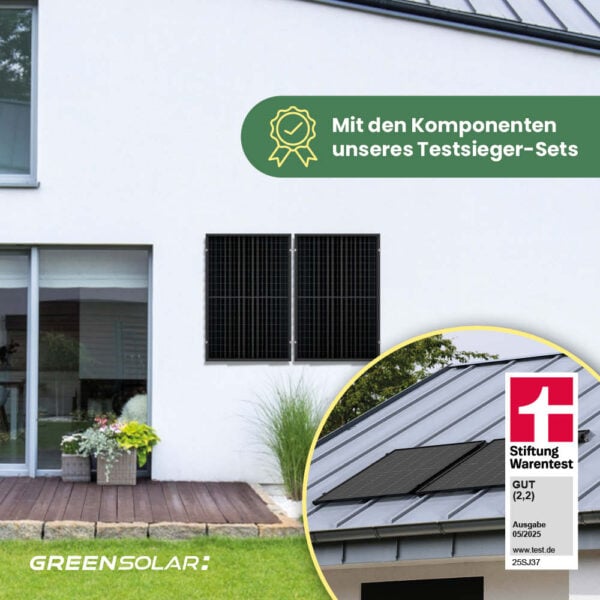 20418 Greensolar Testsieger Balkonkraftwerk Wand 900 800 01