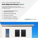 20465 Greensolar Testsieger Balkonkraftwerk Wand 900 800 02